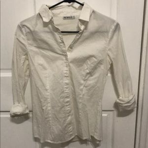 White button down shirt